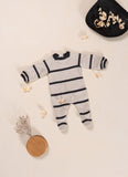 Jersey jumpsuit - Striped