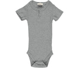 Romper korte mouwen - Grey melange - MarMar Copenhagen