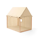 Speelhuisje katoen en hout - Beige - Kid's Concept