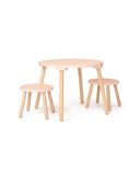 Stoel en tafel set - abrikoos - Kid's Concept