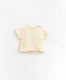 T-shirt met volantmouw baby - Karité - Play Up