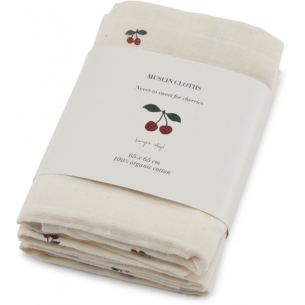 Konges Slojd - Tetradoeken 3 pack - Cherry