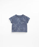 T-shirt met palmboomprint - Sea - Play Up