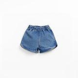Jeansshort - Medium blue denim - Play Up