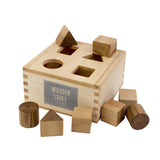 Vormenpuzzel box - Natural - Wooden Story