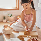 bread set - houten broodset - plantoys