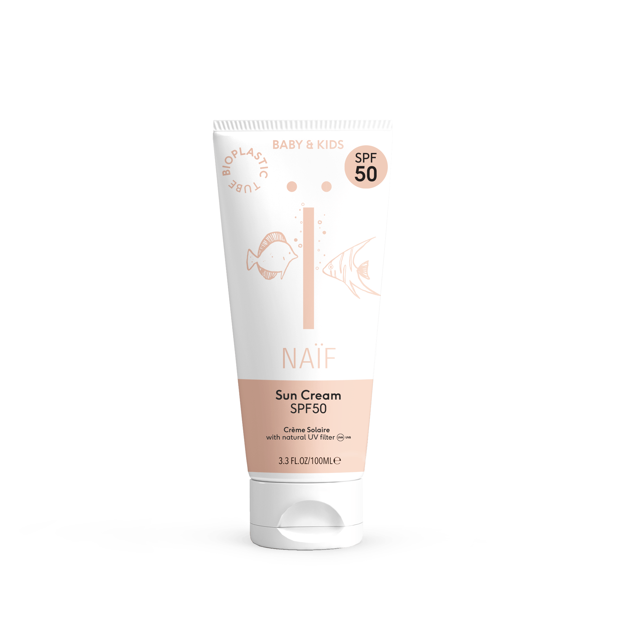 Zonnecreme SPF 50 100ml - Naïf