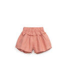 Linnen short - Coral