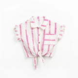 Blouse met streepjes - Grés Risca Rosa - Play Up