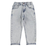 Unisex jeansbroek - Washed light blue - Piupiuchick