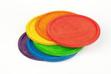 Houten regenboog bordjes - Grapat