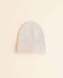 Beanie Fonzie Newborn - Cream - Hvid