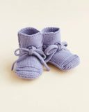 Booties - lilac - hvid