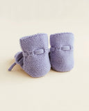 Booties - lilac - hvid