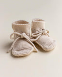 Booties - Cream - Hvid