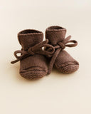 Booties - Mocha - Hvid