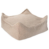 Ottoman Square Pouf - Biscuit - Wigiwama