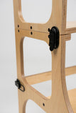 Houten Leertoren Step 'n sit - Naturel met zwart - Ette Tete