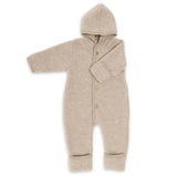 Wollen onesie - Sand Mélange - Engel Natur