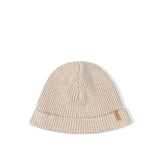 Babymuts - Rib Beanie Beige - Nixnut