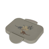 Broodtrommel met dino's - Dino Blue lunch box