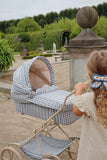 Doll pram - Captains Blue Check poppenwagen