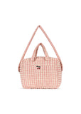 Poppenluiertas - Powder Pink Check - Konges Slojd