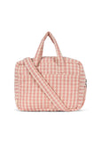 Poppenluiertas - Powder Pink Check