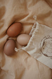 Rattle eggs - rose - Konges Slojd