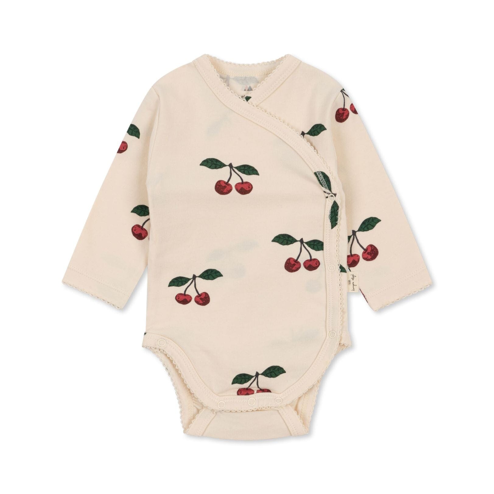 Newborn body met lange mouwen - Ma grande cerise - Konges Slojd
