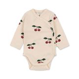 Newborn body met lange mouwen - Ma grande cerise - Konges Slojd