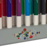 Stiftenset in houten houder - Multi mix