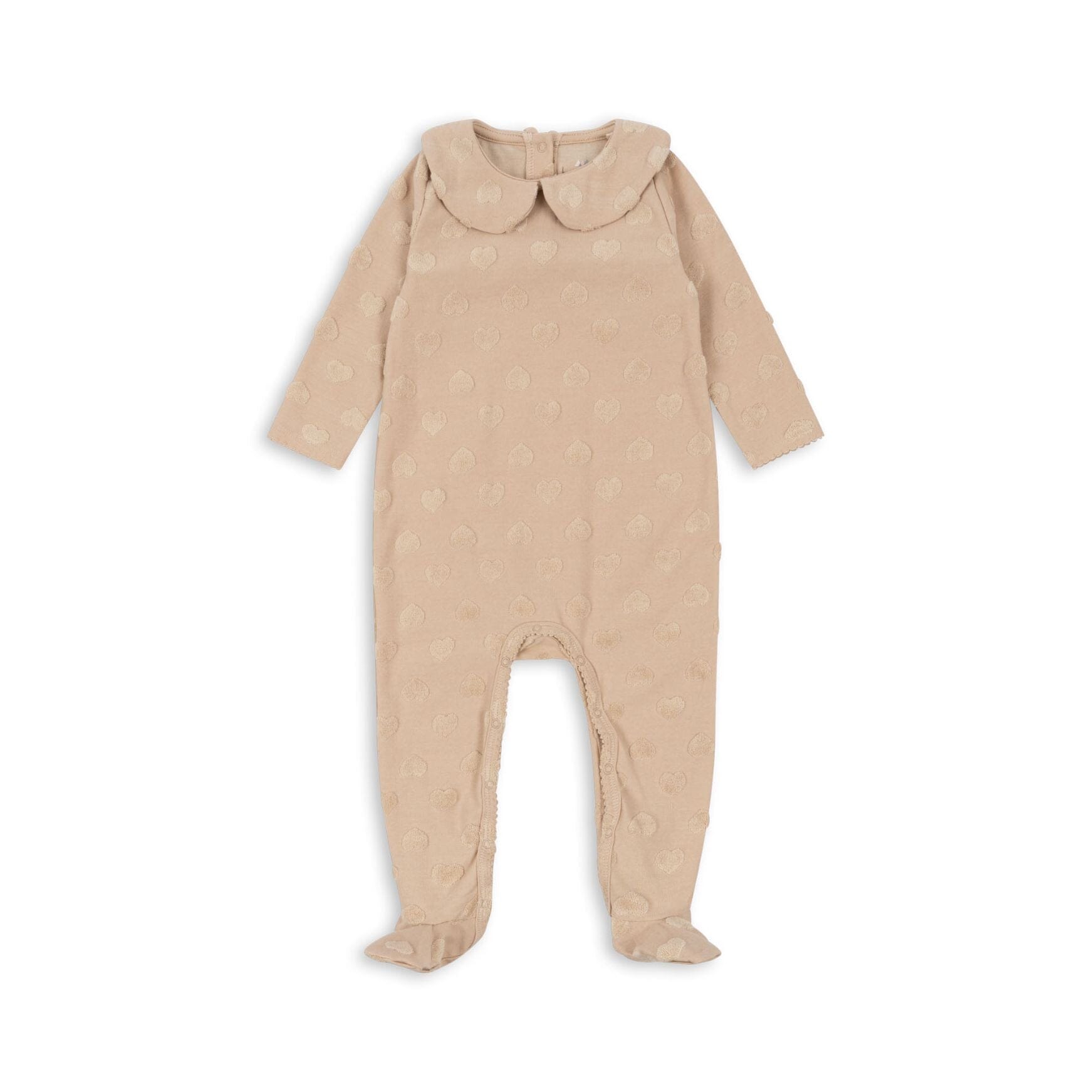 Miffie onesie met kraagje - Smoke gray