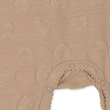 Miffie onesie met kraagje - Smoke gray
