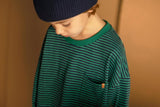 Drop shirt - Navy Stripe