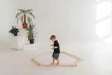 Houten evenwichtsbalk - Balance Beam TipiToo maxi - Ivory white - Ette Tete