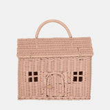 Rattan Casa Clutch - Rose - Olli Ella