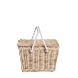 Piki rattan basket - Straw - Olli Ella