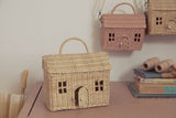 Rattan Casa Clutch - Straw - Olli Ella