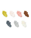 Sokjes baby - set van 7 Rose - Bonton