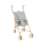 Doll stroller - Blue Check poppenwagen - Konges Slojd