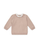 Sweater met kanten kraagje baby - Rose - Bonton