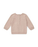 Sweater met kanten kraagje - Rose - Bonton