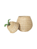 Ferm Living - Opbergmand rotan peer large - Natural