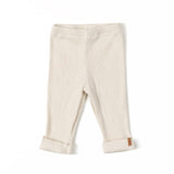 Rib legging - Cream - Nixnut