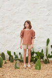 Knit shorts - Beige - LiiLU