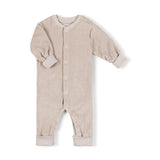 Snap Onesie - Beige