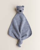 Knuffeldoekje Teddy Tokki - Grey Melange - Hvid