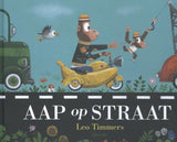 Prentenboek Aap op straat - Leo Timmers - Querido