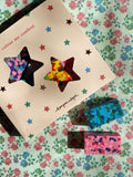 Confetti krijtjes - Multi star